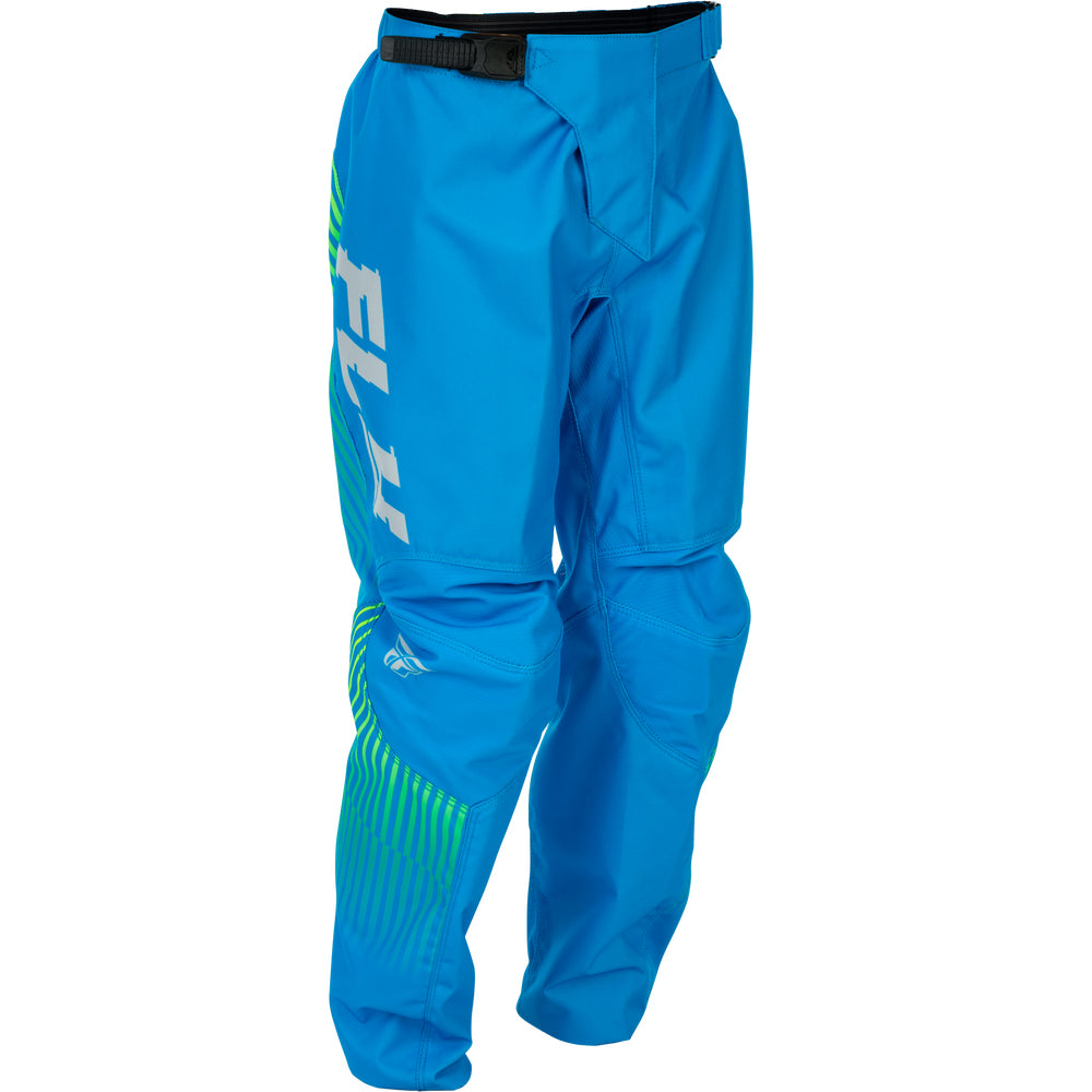 Fly Racing Youth F-16 Jersey & Pant Combo - Blue with Hi-Vis