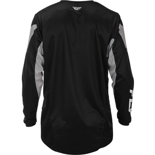 Fly Racing Kinetic Jersey - Black with Grey