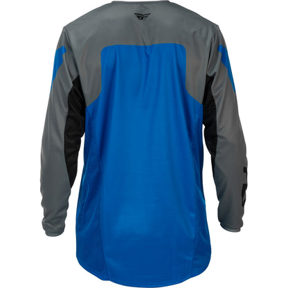 Fly Racing Kinetic Jersey - Blue, Grey with Black
