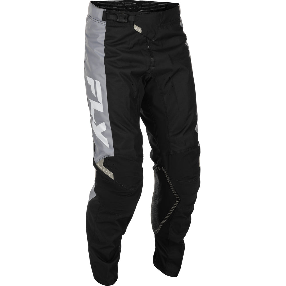 Fly Racing Kinetic Jersey & Pant Combo - Black with Grey