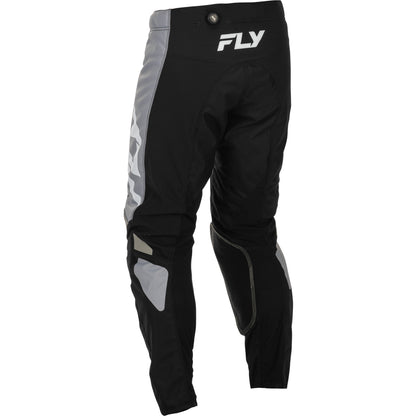 Fly Racing Kinetic Jersey & Pant Combo - Black with Grey