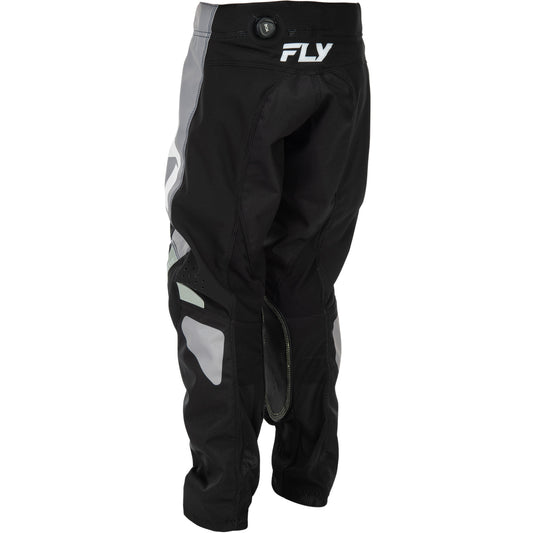Fly Racing Youth Kinetic Pants - Black with Grey