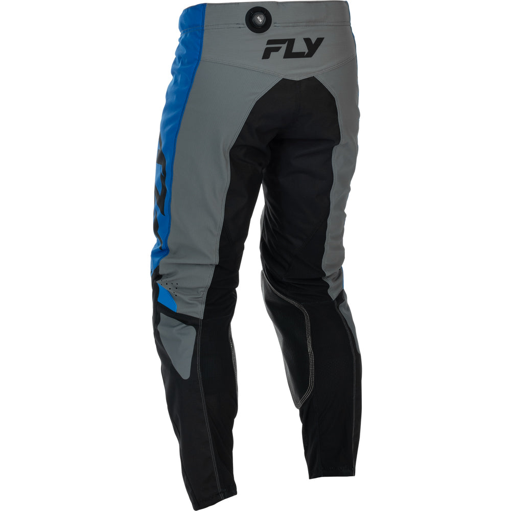 Fly Racing Kinetic Jersey & Pant Combo - Blue, Grey with Black