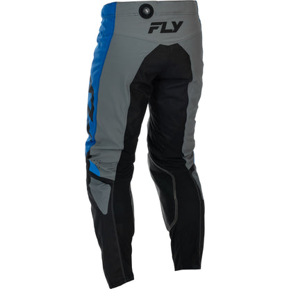 Fly Racing Kinetic Jersey & Pant Combo - Blue, Grey with Black