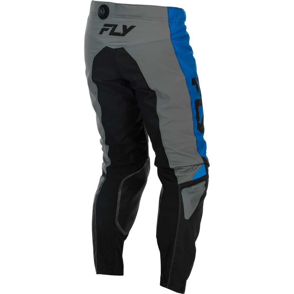 Fly Racing Kinetic Jersey & Pant Combo - Blue, Grey with Black