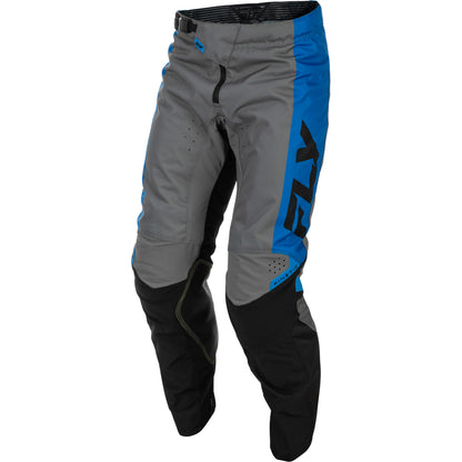 Fly Racing Kinetic Jersey & Pant Combo - Blue, Grey with Black