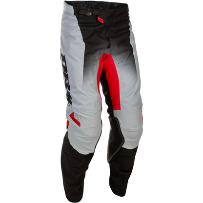 Fly Racing Kinetic dbk Jersey & Pant Combo - Grey, Black with Red