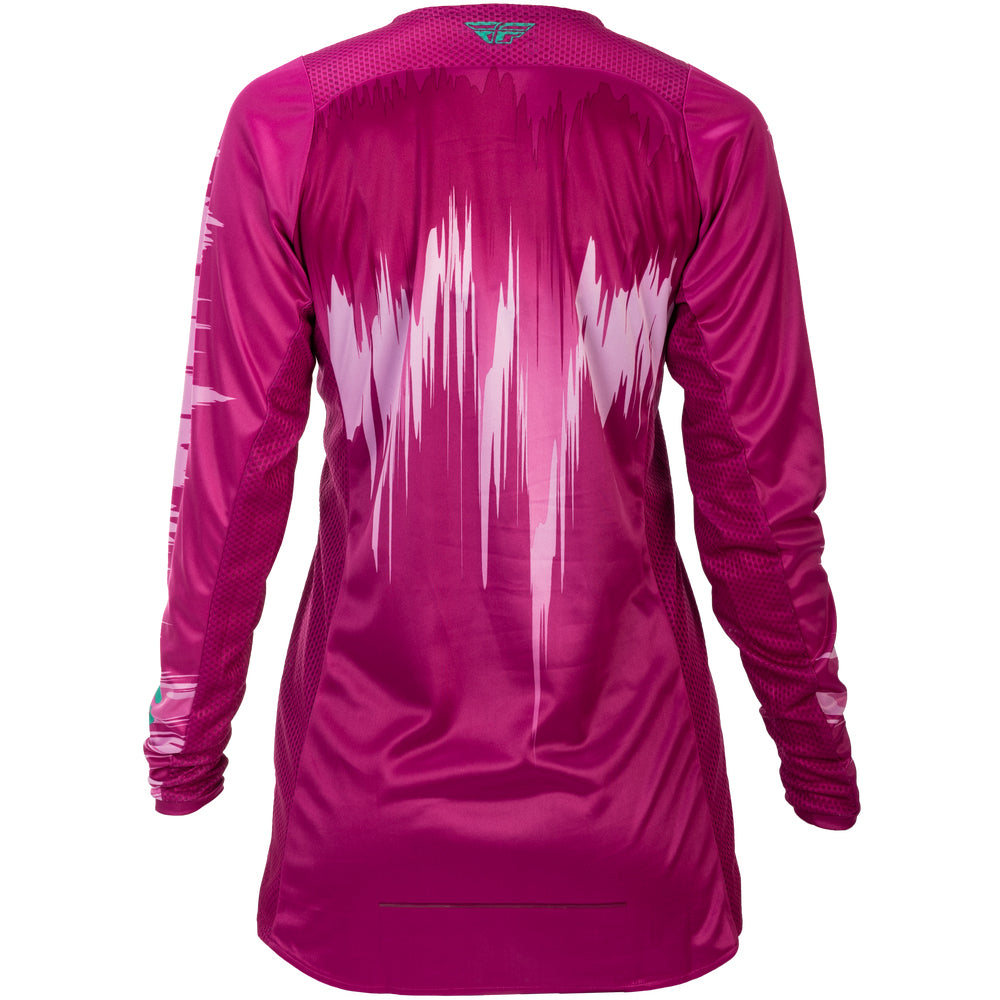 Fly Racing Women's Lite Jersey - Pink and Turquoise
