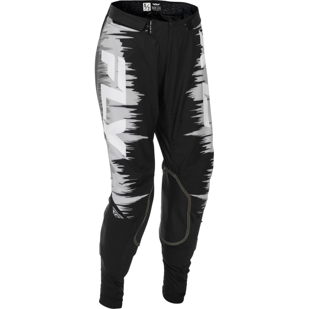 Fly Racing Women's Lite Jersey & Pant Combo - Black, Grey with White