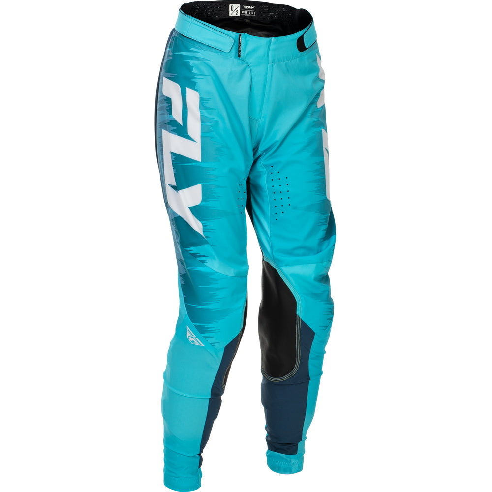 Fly Racing Women's Lite Jersey & Pant Combo - Aqua, Navy with White