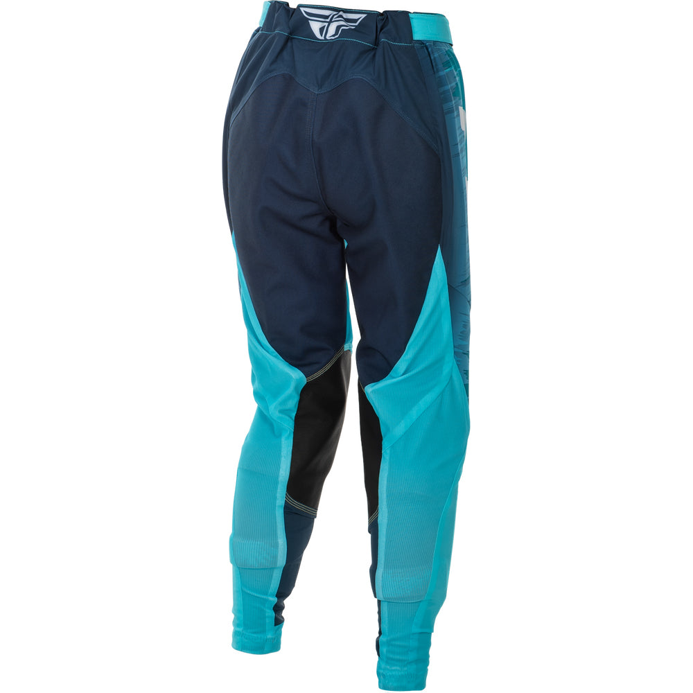 Fly Racing Women's Lite Jersey & Pant Combo - Aqua, Navy with White