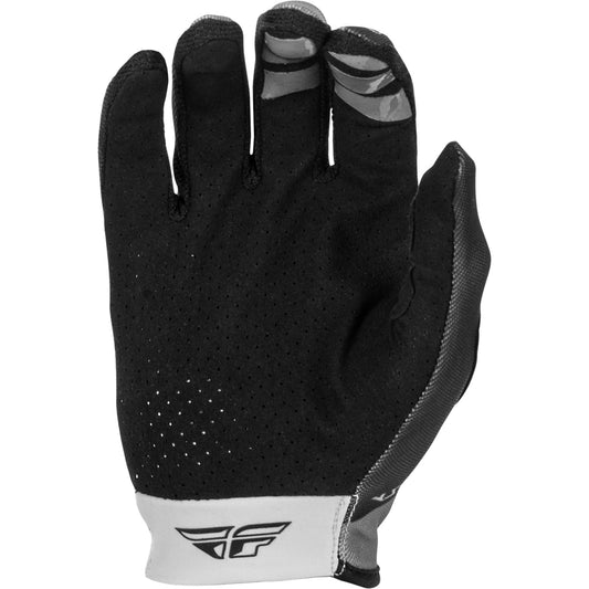 Fly Racing Lite Youth Gloves - Grey with Black
