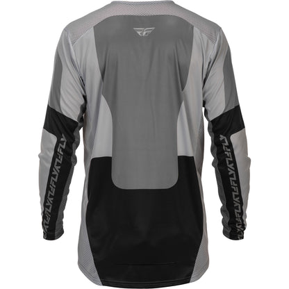 Fly Racing Lite Jersey - Grey with Black