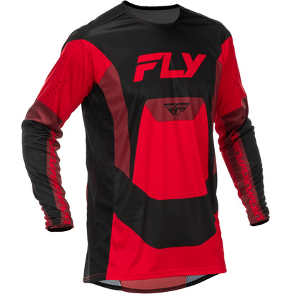 Fly Racing Lite Jersey - Black with Red