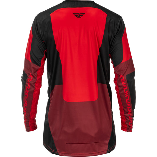 Fly Racing Lite Youth Jersey - Black with Red