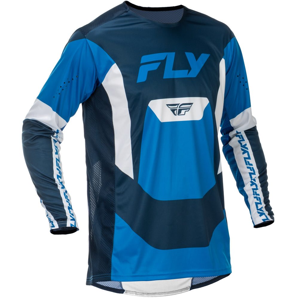 Fly Racing Lite Jersey - Blue with White
