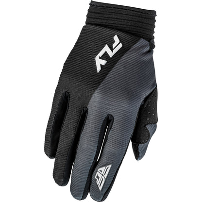 Fly Racing Women's F-16 Gloves - Grey, Black with White