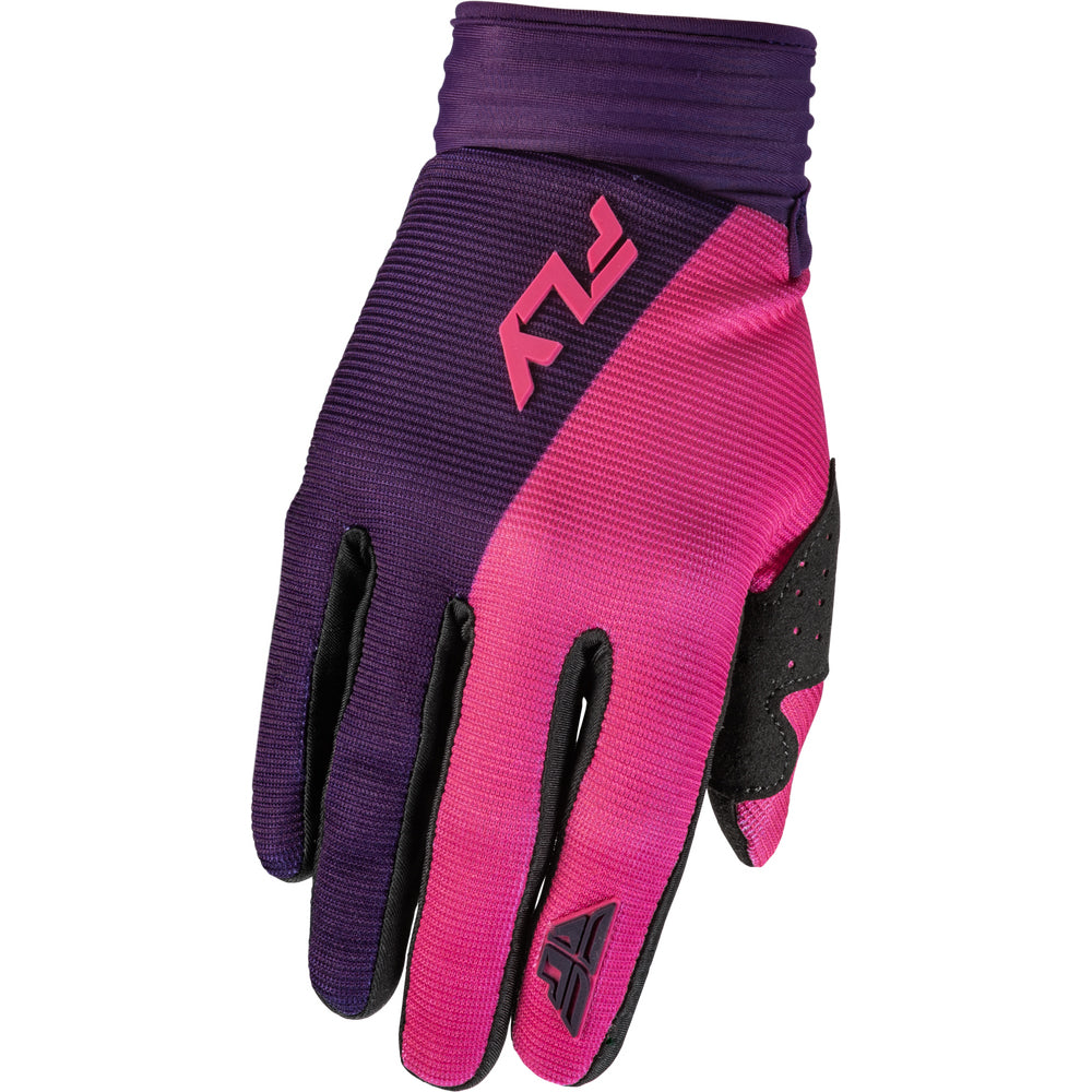 Fly Racing Women's F-16 Gloves - Pink with Mauve