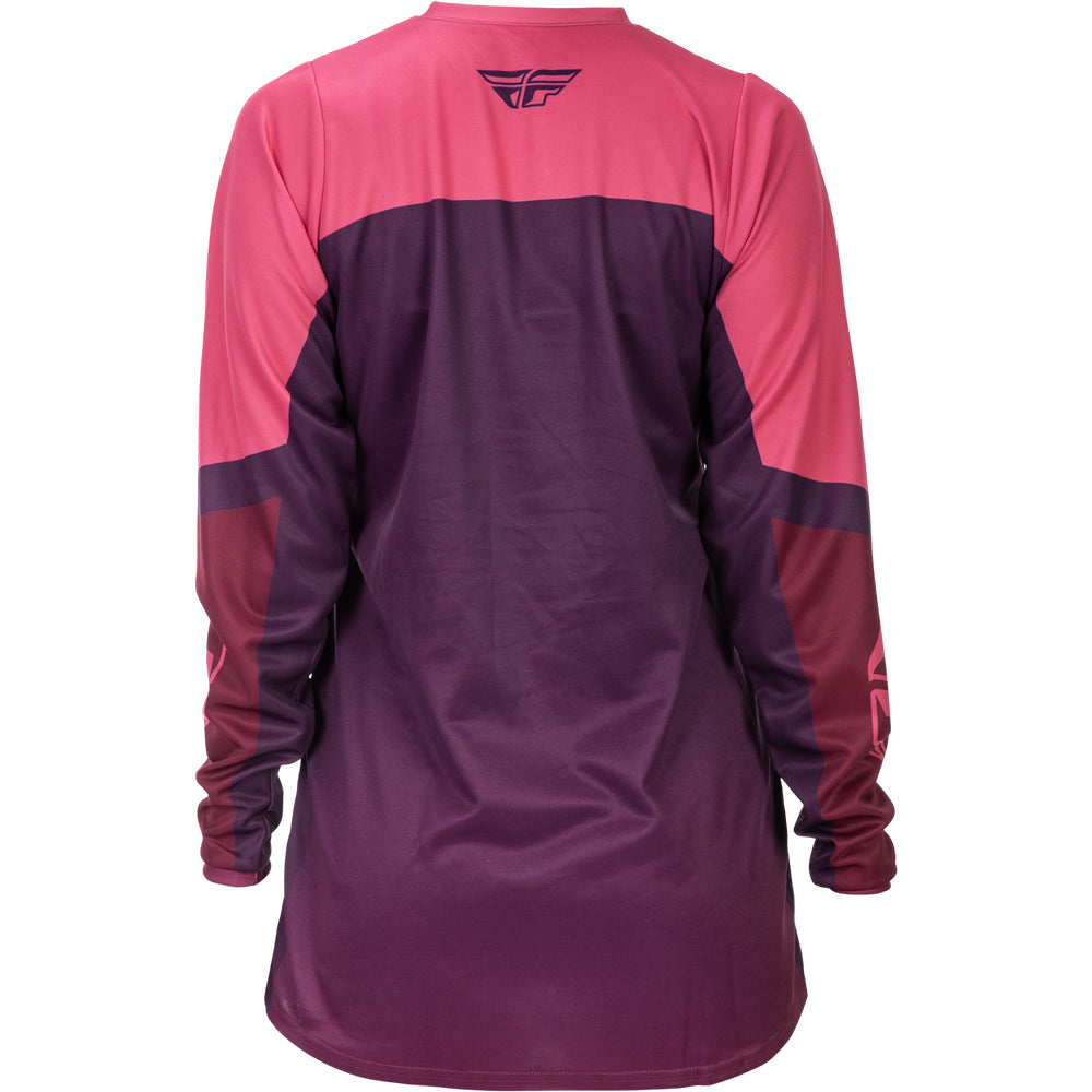 Fly Racing Women's F-16 Jersey - Pink with Mauve