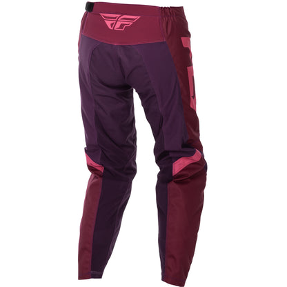 Fly Racing Women's F-16 Jersey & Pant Combo - Pink with Mauve