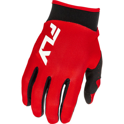 Fly Racing F-16 Gloves - Red, Black with White