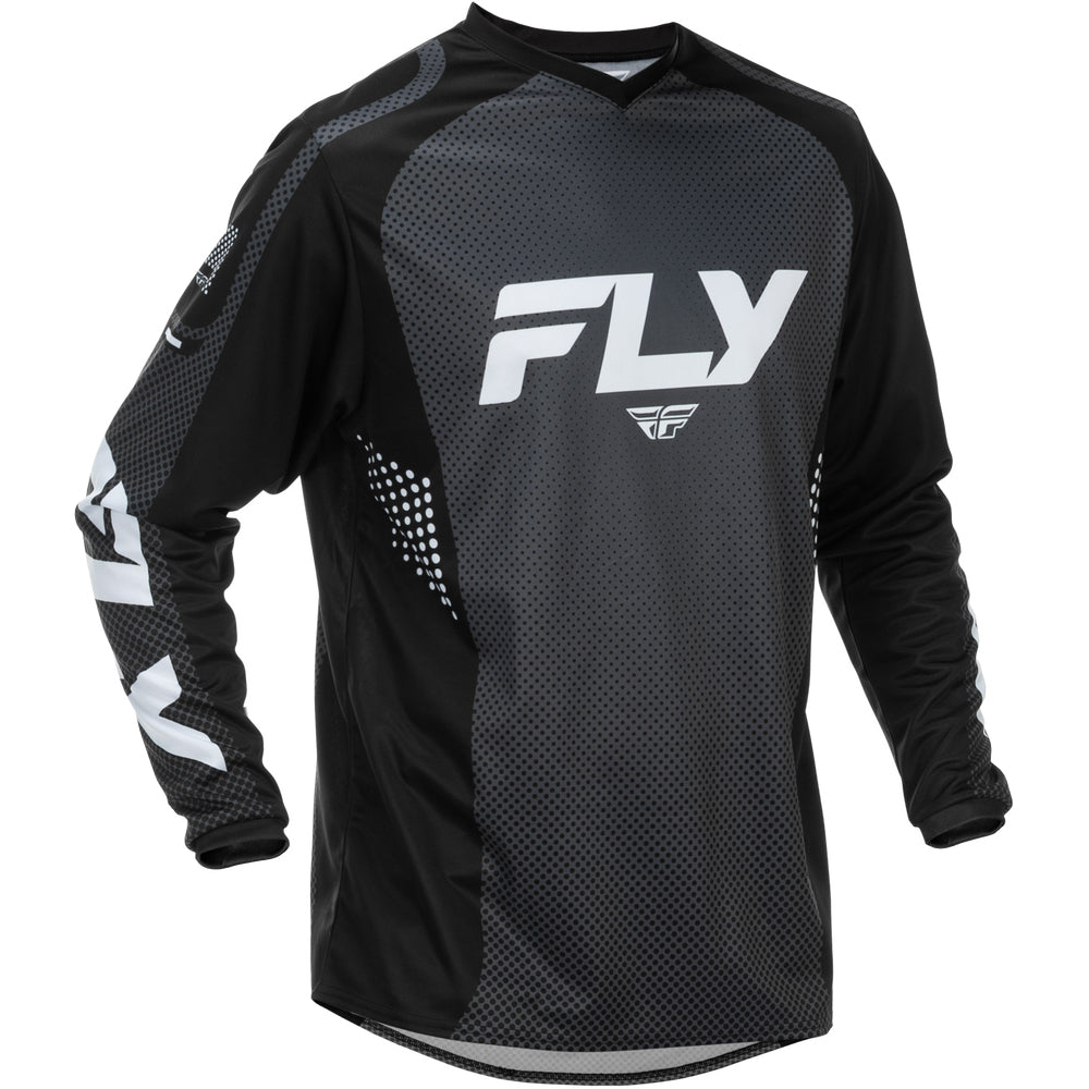 Fly Racing F-16 Jersey - Black with White