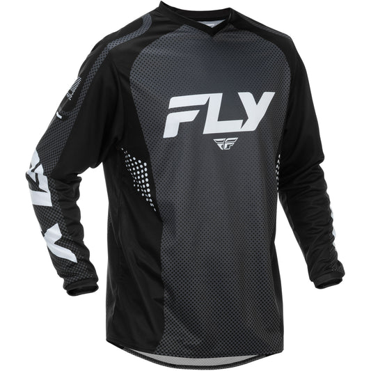 Fly Racing F-16 Jersey - Black with White