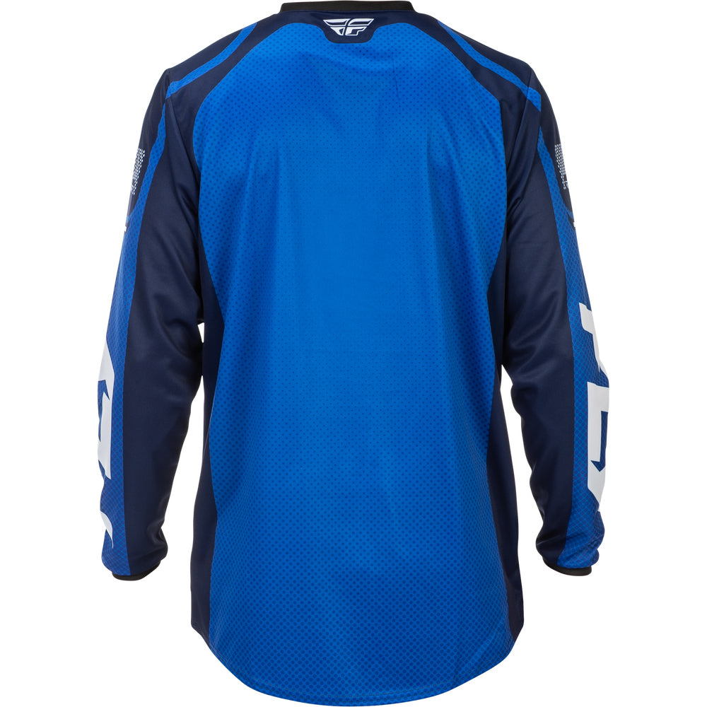 Fly Racing F-16 Jersey - Blue, Dark Blue with White