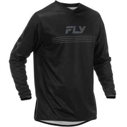 Fly Racing Universal Jersey - Black with White