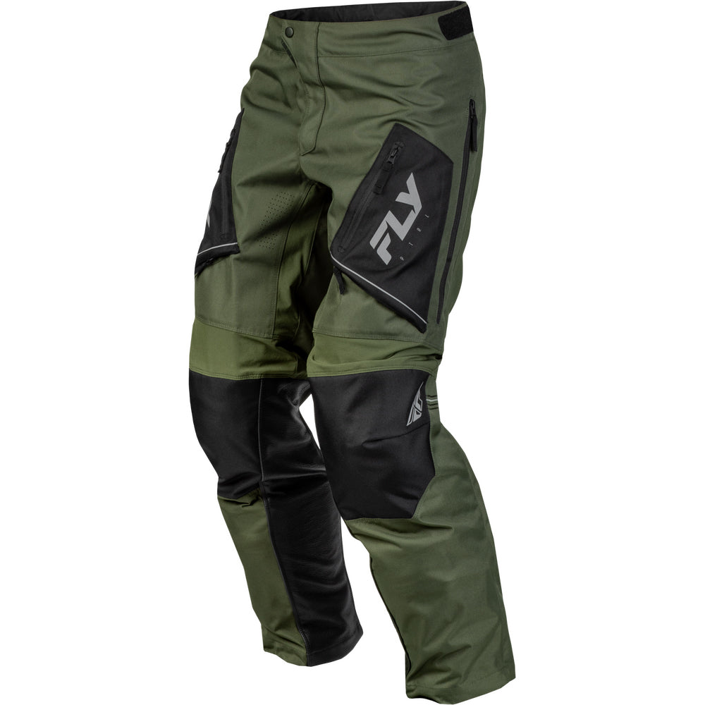 Fly Racing Patrol OTB Pants - Forest Green with Black