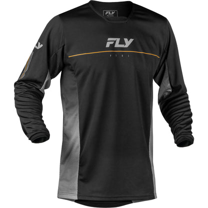 Fly Racing Patrol Jersey - Black with Grey