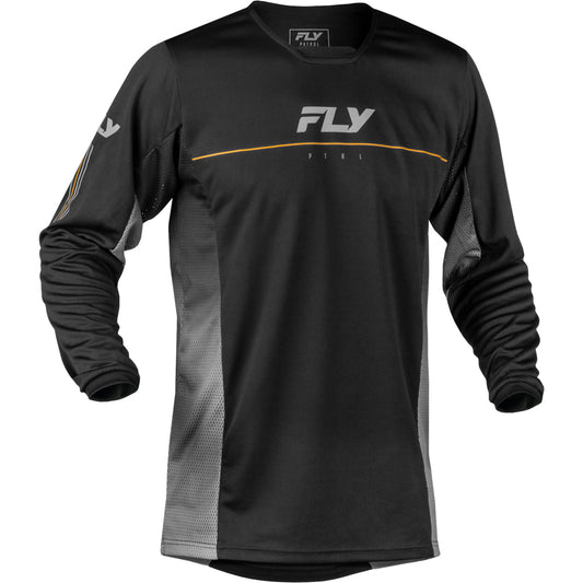 Fly Racing Patrol Jersey - Black with Grey
