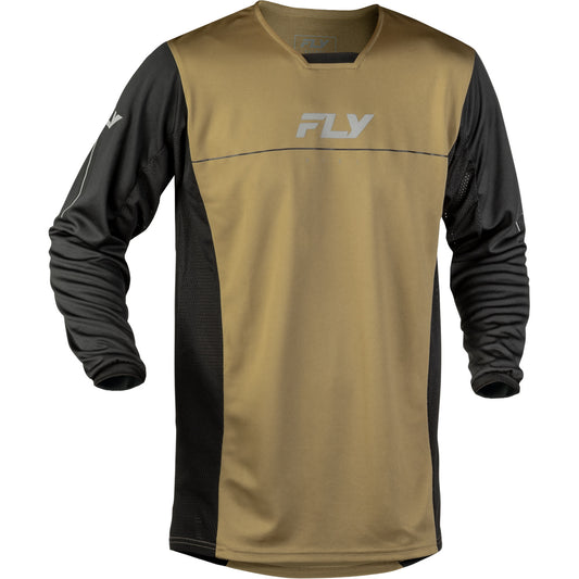 Fly Racing Patrol Jersey - Tan with Black