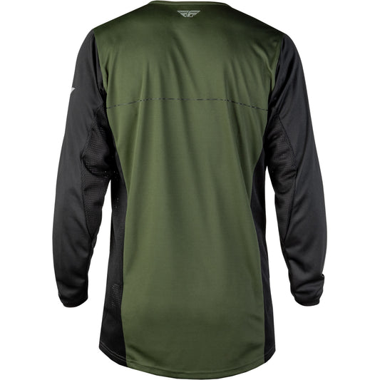 Fly Racing Patrol Jersey - Forest Green with Black