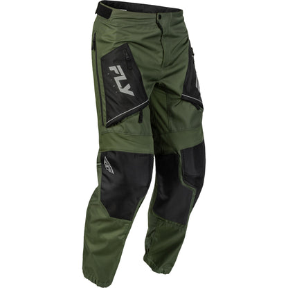 Fly Racing Patrol Pants - Forest Green with Black