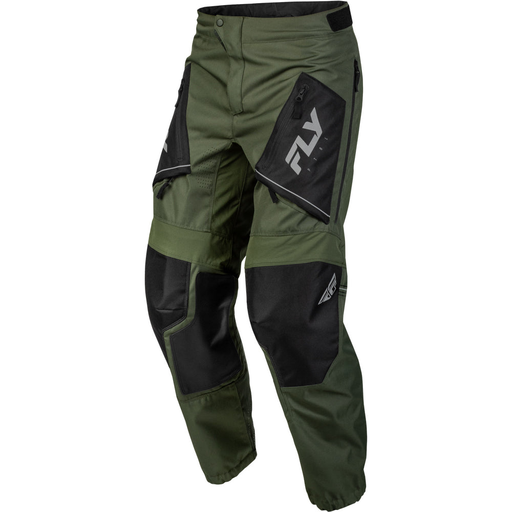 Fly Racing Patrol Pants - Forest Green with Black