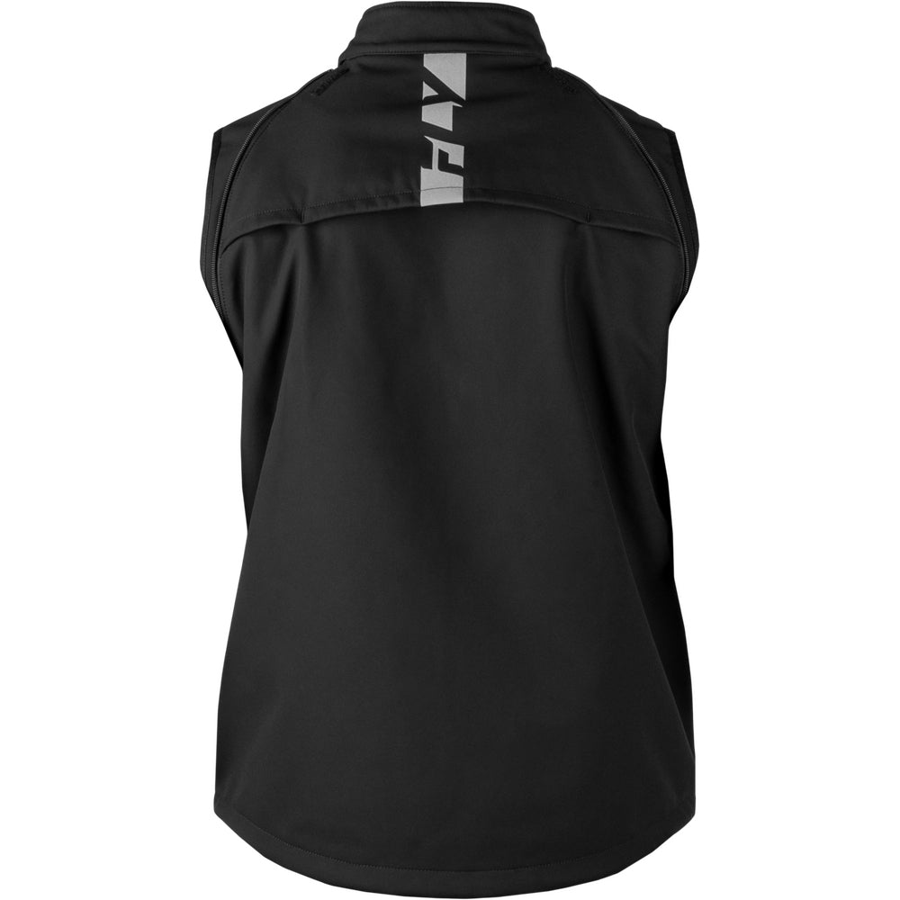 Fly Racing Patrol Jacket to Vest - Black with Grey