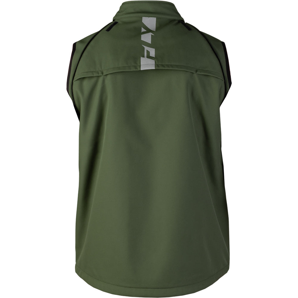 Fly Racing Patrol Jacket to Vest - Forest Green with Grey