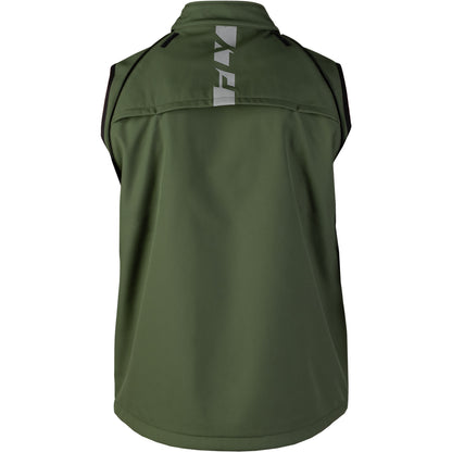 Fly Racing Patrol Jacket to Vest - Forest Green with Grey