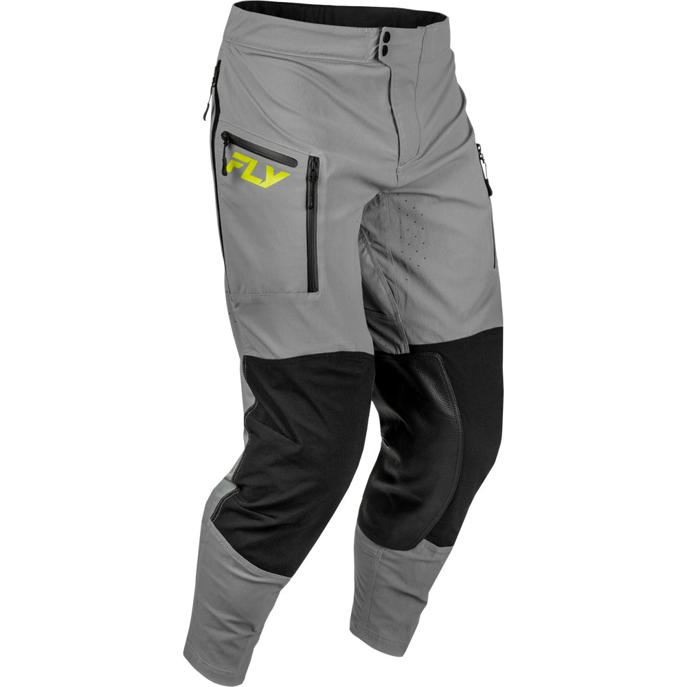 Fly Racing Patrol Elite Pants - Grey, Black with Hi-Vis