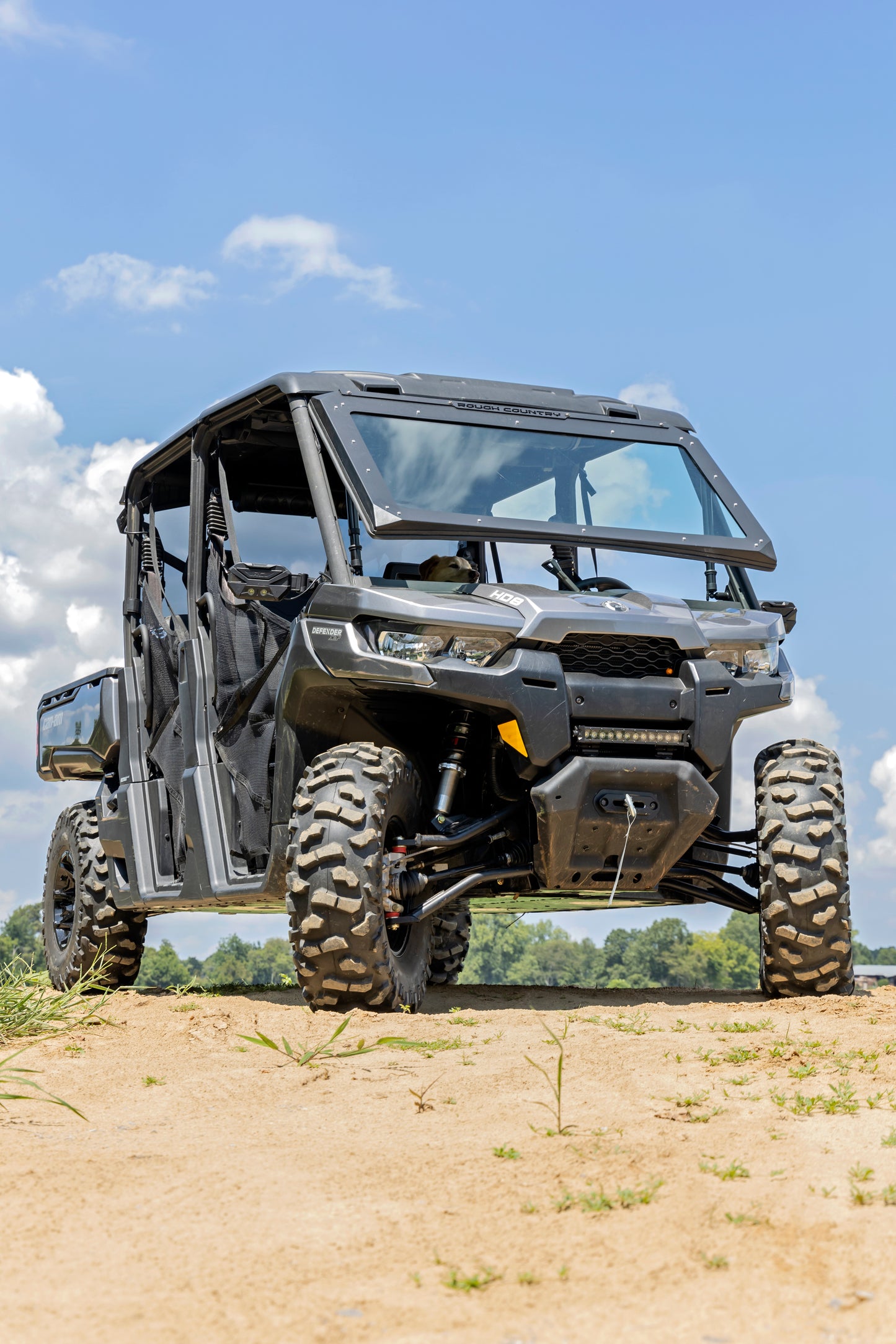 Rough Country Adjustable Suspension Kit / Ride Height Adjust for Can-Am Defender HD5/HD8/HD9/HD10