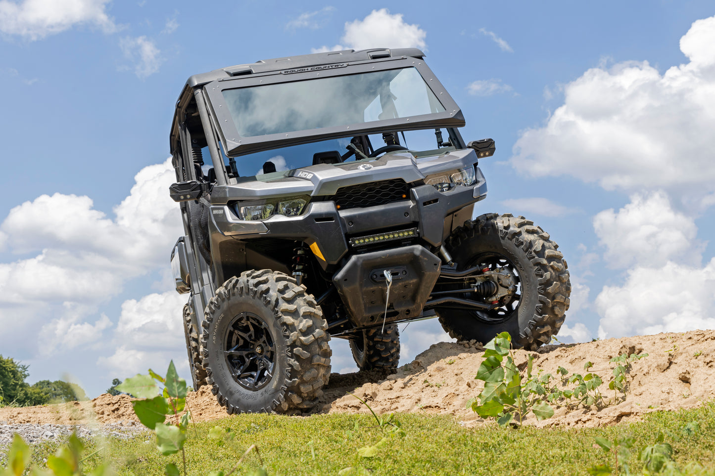 Rough Country Adjustable Suspension Kit / Ride Height Adjust for Can-Am Defender HD5/HD8/HD9/HD10