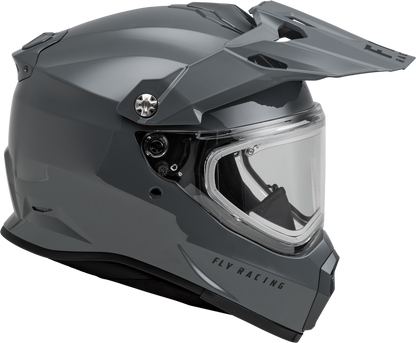 Fly Racing Trekker Cold Weather Helmet Electric Shield - Grey - 73-31365