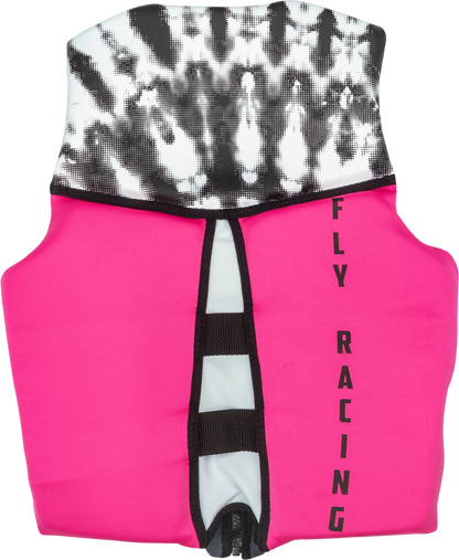 Fly Racing Women's Neoprene Flotation Life Vest - 221-30422 - Pink/White/Black