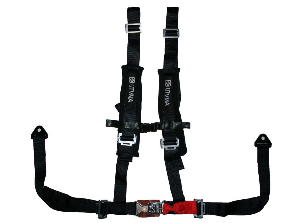 RZR 4-Point Harness Seat Pass Through Kit (2 Seats) with Override Clip