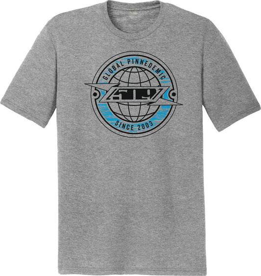 509 Global Pinnedemic T-Shirt - Gray - F09011300