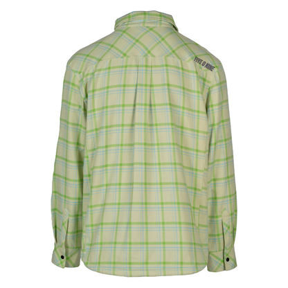 509 Flannel Shacket - F09017600 - Chlorophyll