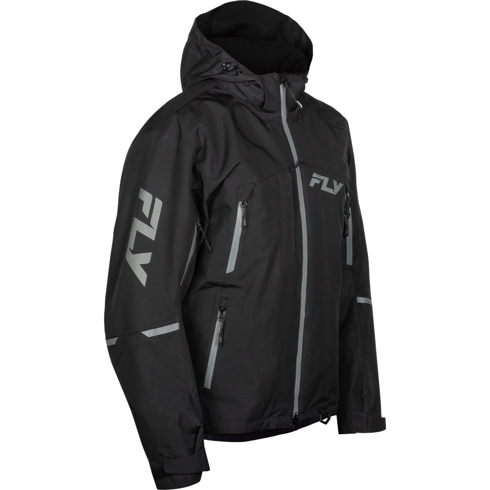 Fly Racing Incline Jacket Shell - Black with Grey