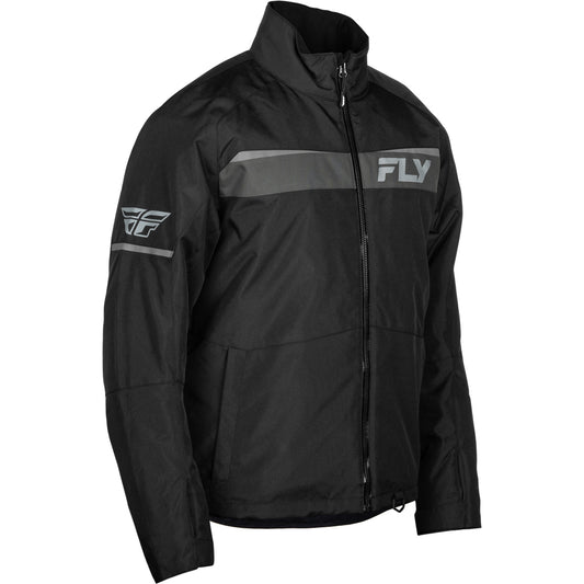 Fly Racing Aurora Jacket - Black with Grey