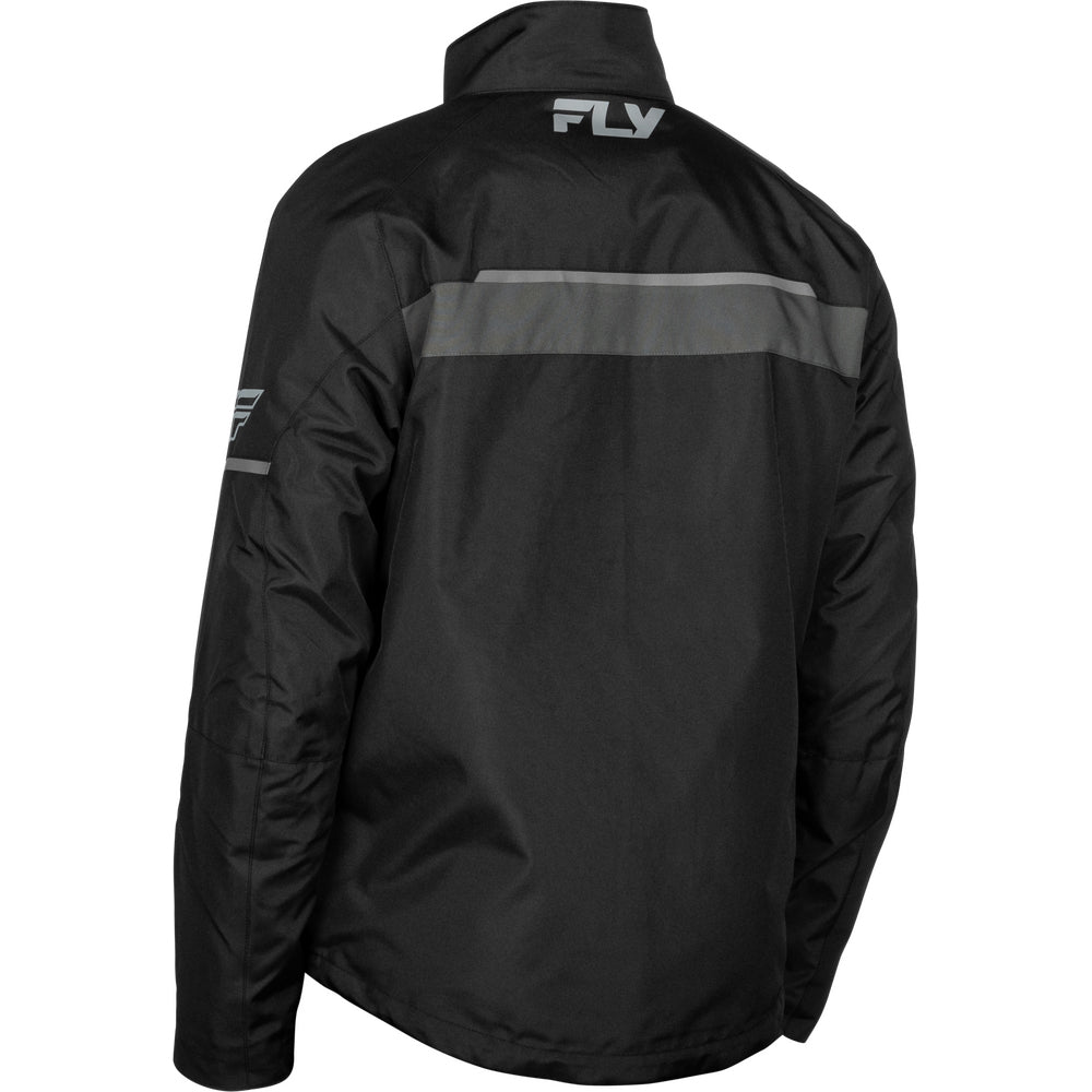 Fly Racing Aurora Jacket - Black with Grey